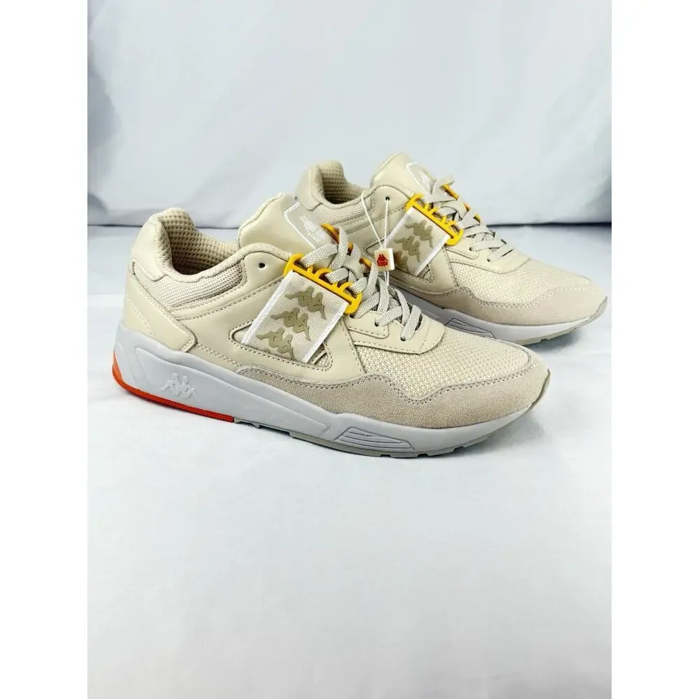 Kappa 222 Banda Barsel 1 3037IS0 Unisex Sneakers Beige-Grey Vapor US 8.5 EU 41.5